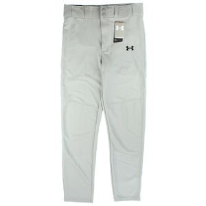 Under Armour LeadOff Baseball Pants Grey Black NWD